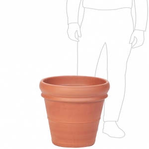 Rolled Rim Pot 52cm