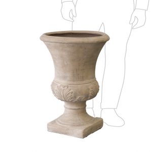 MetroLite Fleur Urn 45x66cm