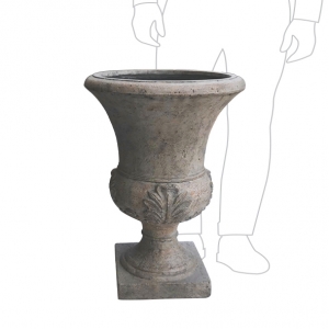 MetroLite Fleur Urn 45x66cm