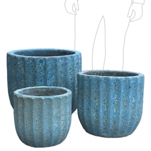 Rustica Cog Pot Set 3