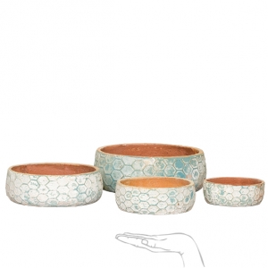 Hex Bowl Set 4