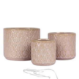 Stirling Pot Set 3: Dusty Pink